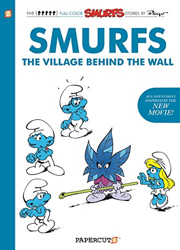 Smurfs The Village Behind The Wall GN book cover