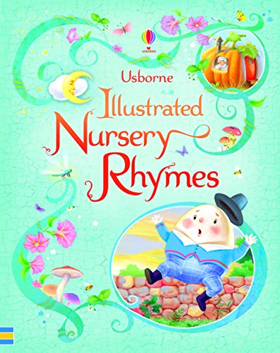 ILLUSTRATED NURSERY RHYMES book cover