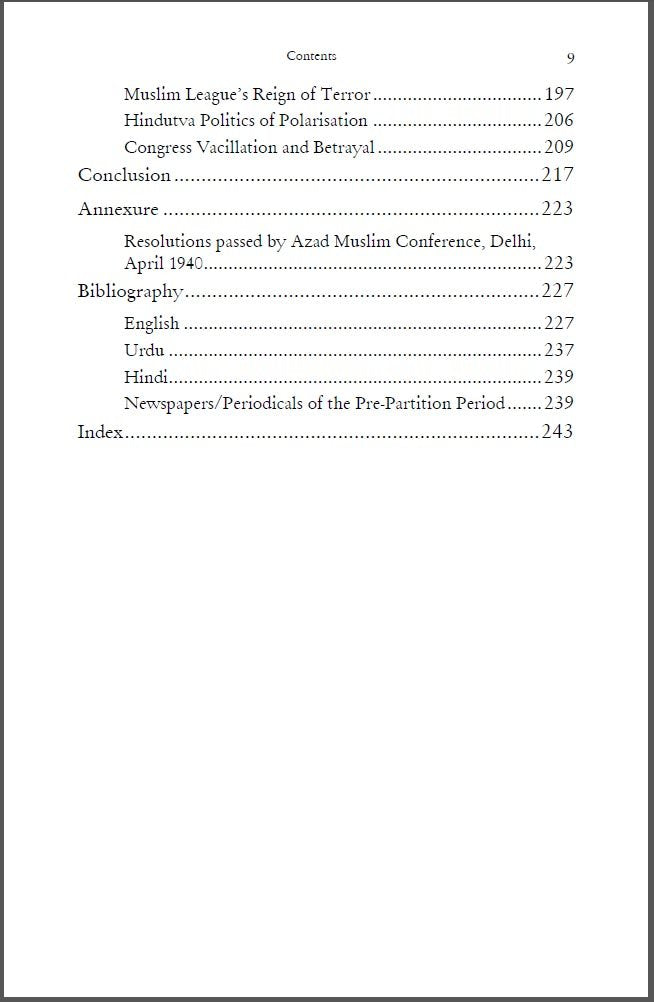 Muslims Against Partition of India — Revisiting the legacy of patriotic Muslims