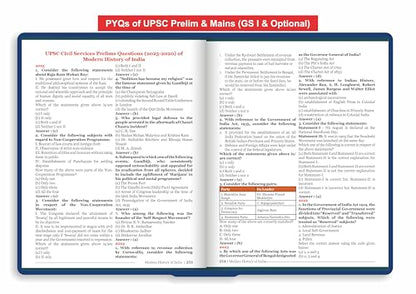 Disha Modern History of India Simplified by Avadh Ojha for UPSC & State PSC Civil Services Exams | 4 color Book Powered with Infographics, Mindmaps, Pictures & Tables | Includes Post Independent India