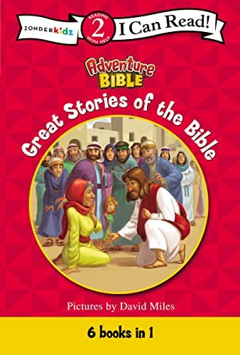 Great Stories of the Bible (Adventure Bible, I Can Read Level 2) book cover