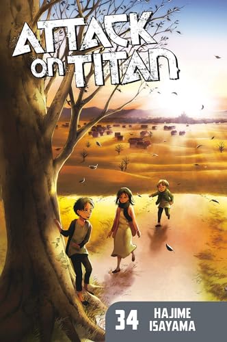 Attack on Titan 34 book cover