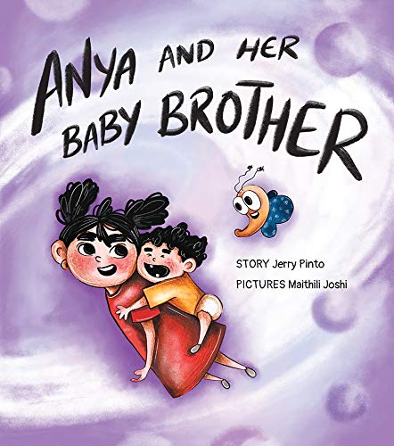 ANYA AND HER BABY BROTHER - ENGLISH book cover