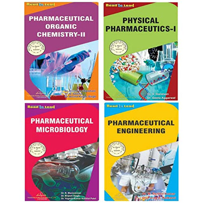 B.PHARM 3rd semester book combo pack ( 4 in 1) as per PCI Syllabus by Thakur Publication.