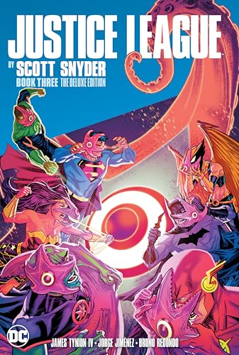 Justice League by Scott Snyder Deluxe Edition Book Three book cover