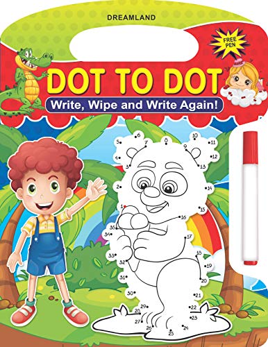 Write And Wipe Book - Dot To Dot book cover