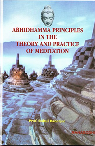 Abhidhamma Principles in the Theory and Practice of Meditation book cover