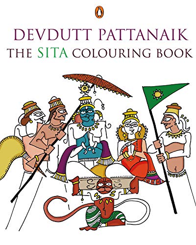 The Sita Colouring book book cover