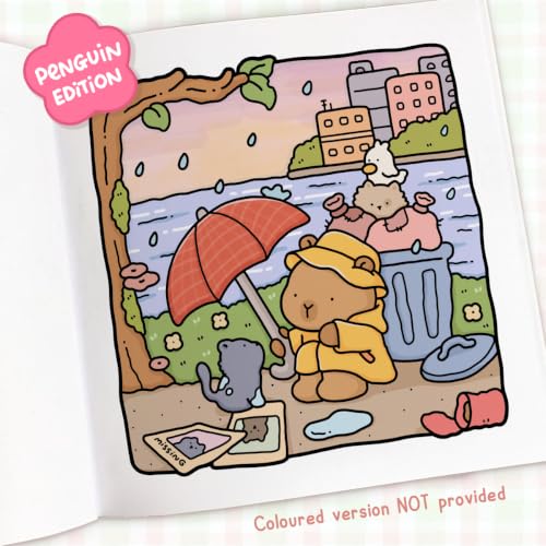 Cozy Capybara: A relaxing, comfy colouring book from the international Number One bestselling author (Coco Wyo)