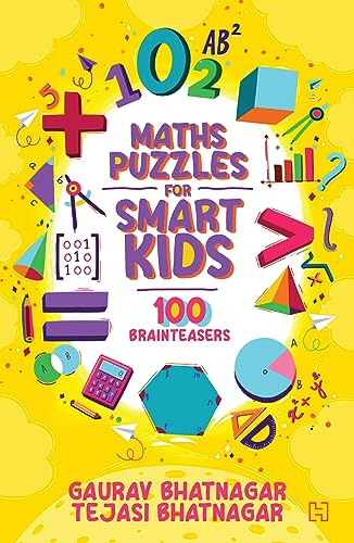 Maths Puzzles for Smart Kids book cover