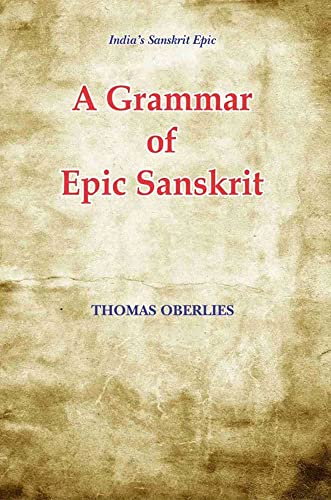 A Grammar of Epic Sanskrit book cover