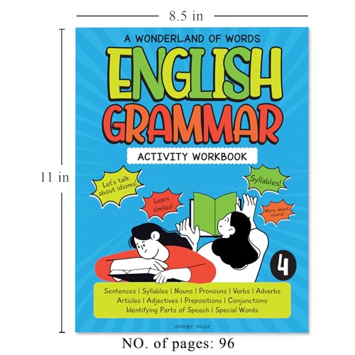 A Wonderland Of Words | English Grammar - Level 4 Activity Workbook