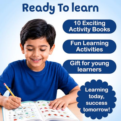 My First Learning Activity Bag - Set of 10 Exciting Activity Books