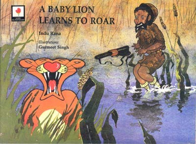 A Baby Lion Learns To Roar book cover