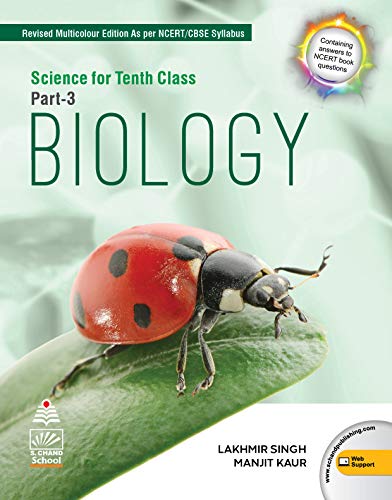 Science For Tenth Class Part 3 Biology book cover