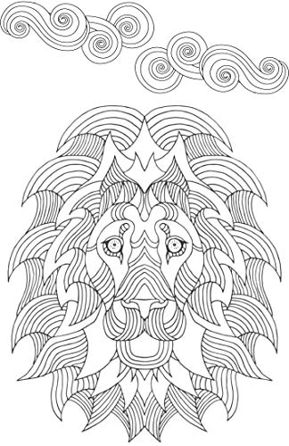 Set of 4 Mini Adult Colouring Pads including Patterns, Mandala, Doodles & Animals (mandala coloring book)
