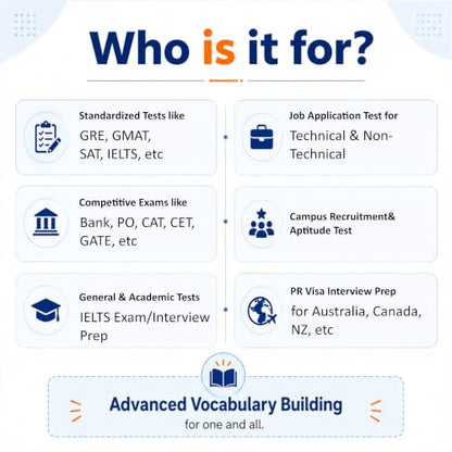 1500 VOCABULARY FLASH CARDS for GRE GMAT TOEFL SAT IELTS CAT - HIGH QUALITY Flashcards + Online Flash Cards + 50 Online Exercises