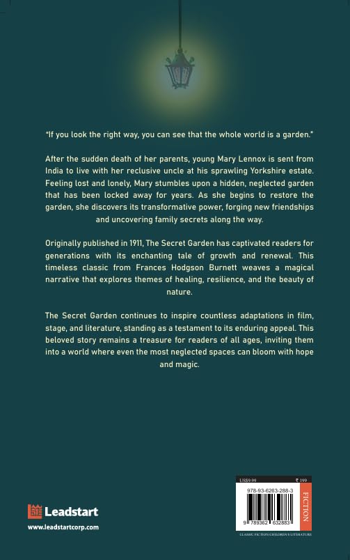 The Secret Garden [Premium Paperback] | A Classic Tale of Transformation, Friendship & Magic | Fantasy Fiction Books for Children | Classic Novels for Teenagers | Storybooks for Kids 9-12 in English