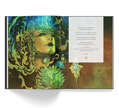 NAMAHA - Stories From The Land Of Gods And Goddesses by Abhishek Singh Illustrated Short Stories from Indian Mythology with Stunning Shiva Artwork | 8.5in. x 11in.