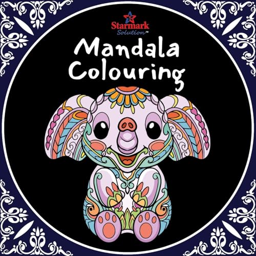 Animals Mandala Art Colouring Book 2026 for Kids (6-12 Years), Adults & Teens | Majestic Animal Art and Craft | tear out sheets | Stress Relief Art Therapy Coloring Books | Drawing & Painting Kit
