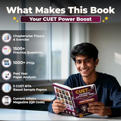 PW CUET UG Entrance Exam Books 2026 – General Test (GT/Section III) & English, Chapterwise & Topicwise Theory + Exercises, PYQ (2025–2022) | Most Probable MCQs Question Bank | Mock Tests | NTA Pattern