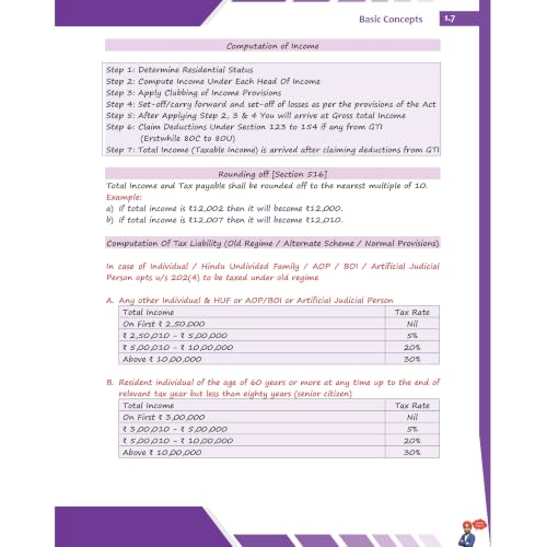 PW CA Intermediate Group 1 Income Tax Concept Book By CA Jasmeet Singh | Covering Theory, Exercise and Previous Years Questions & Solutions | Latest Syllabus For May 2027 Exams