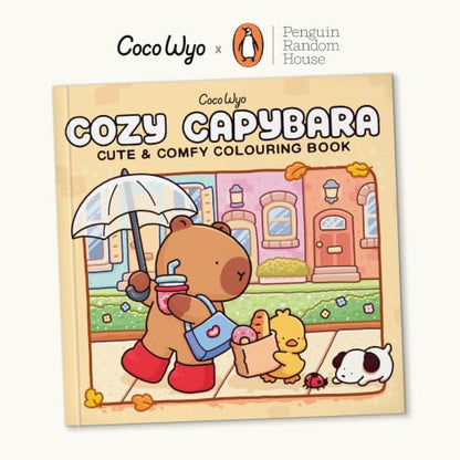 Cozy Capybara: A relaxing, comfy colouring book from the international Number One bestselling author (Coco Wyo)