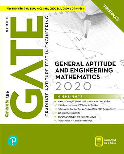 GATE GENERAL APTITUDE & ENGINEERING MATHEMATICS 2020 book cover