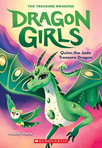 DRAGON GIRLS #6: QUINN THE JADE TREASURE DRAGON book cover