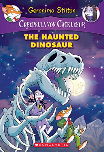 CREEPELLA VON CACKLEFUR#09 THE HAUNTED DINOSAUR book cover