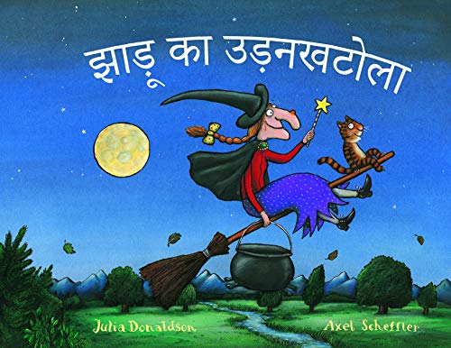 Room on the Broom (Hindi) book cover