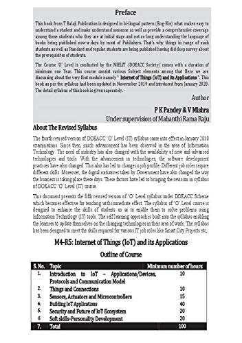 IOT (Internet of things) and Its Application _ O LEVEL Book M4R5_BILINGUAL BOOK (ENGLISH-HINDI)