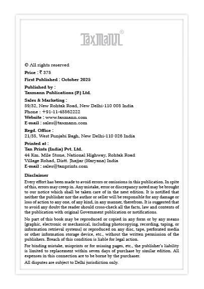 Taxmann's Economics for Law – Law-centric Textbook that Introduces LL.B. Students to Microeconomic Reasoning—Showing How Economic Analysis Shapes Legal Rules Through Examples & Structured Learning