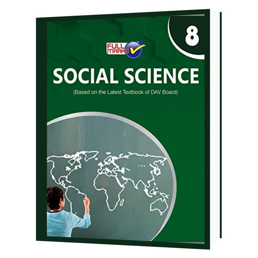 Dav-socialscience-8th (2021) by Full Marks (Author) book cover