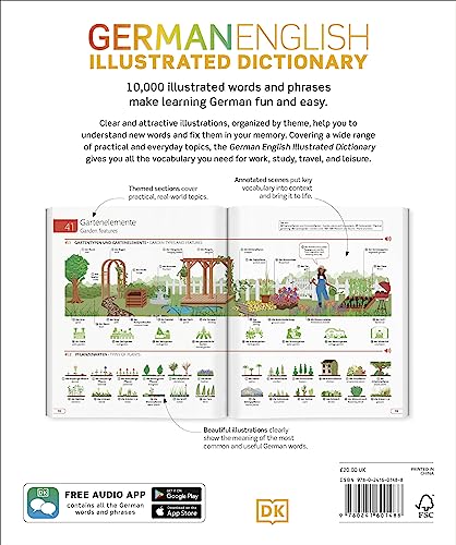 German English Illustrated Dictionary: A Bilingual Visual Guide to Over 10,000 German Words and Phrases