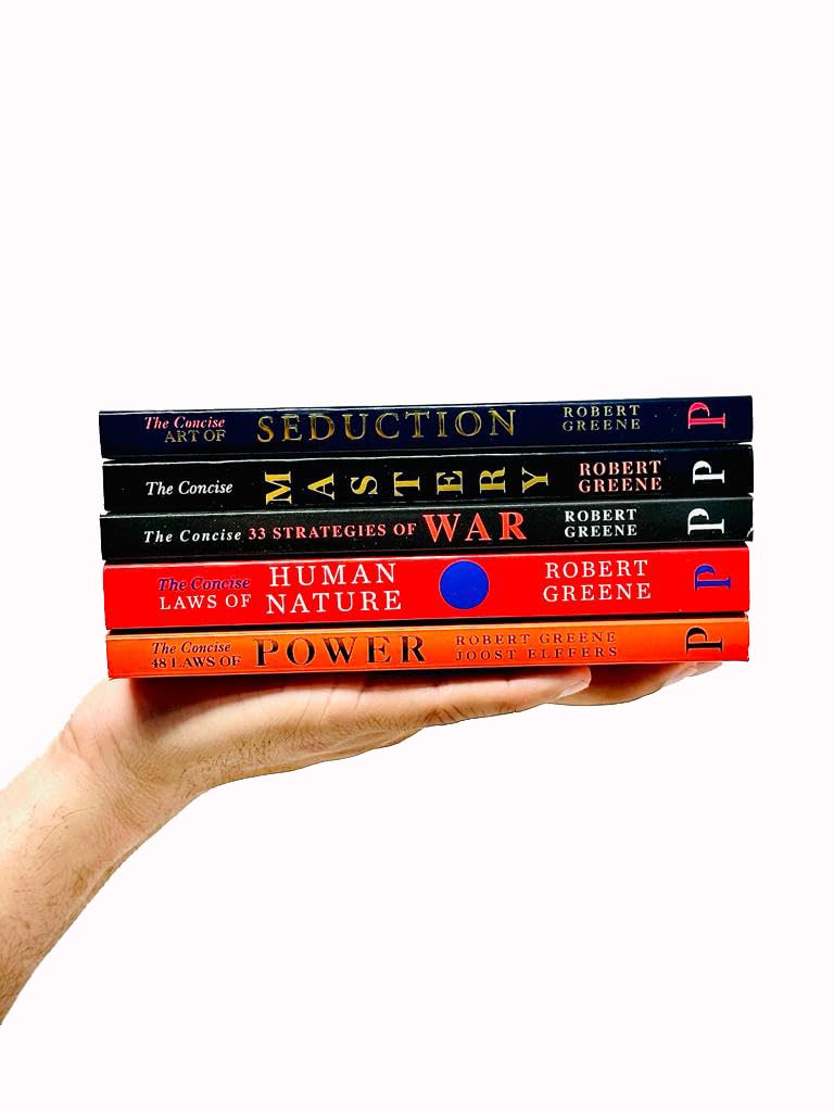 Robert Greene 6 Books Collection Set (Mastery, The Laws of Human Nature, The Daily Laws & 3 More)