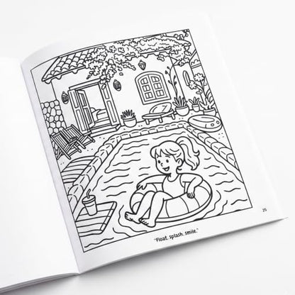 Living My Best Life – A Cozy Coloring Book for Adults & Teens ,Relaxing Cozy Girl Moments, Positive Illustrations & Stress-Free Coloring (Cozy Series)