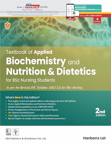 Textbook of Applied Biochemistry and Nutrition & Dietetics for BSc Nursing students -2 e/d