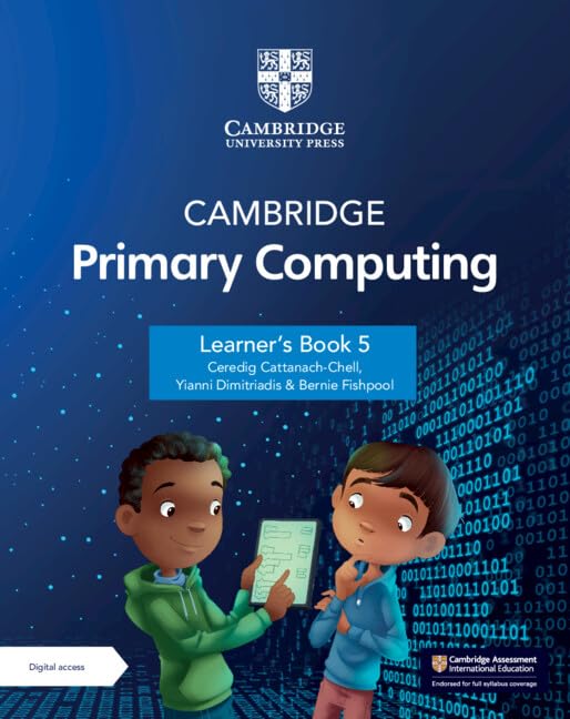 Cambridge Primary Computing Learner`s Book 5 with Digital Access (1 Year)