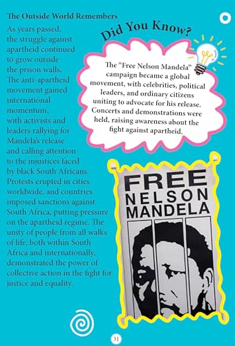 Nelson Mandela Biography for Kids Age 6–12 Years – Inspiring Illustrated Biography Book from Icons of Inspiration Series | Learn About Justice, Peace & Leadership