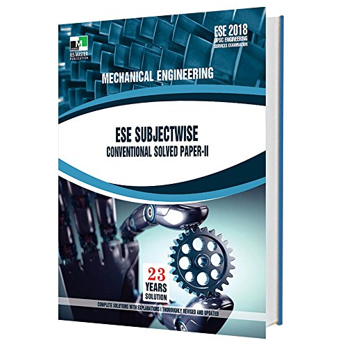 ESE 2018 - Mechanical Engineering ESE Subjectwise Conventional Solved Paper 2 book cover