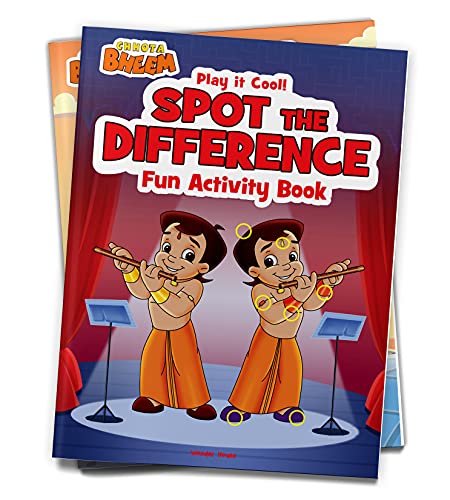 Chhota Bheem - Play It Cool! Spot The Difference : Fun Activity Book book cover