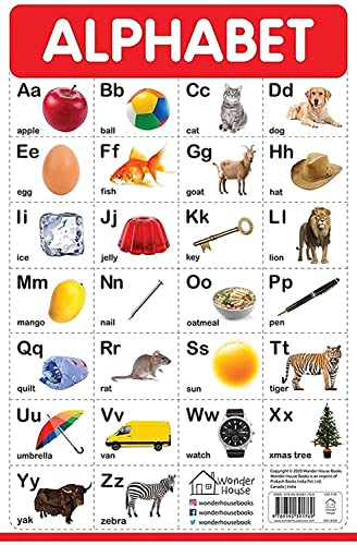 Alphabet - My First Early Learning Wall Posters: For Preschool, Kindergarten, Nursery And Homeschool book cover