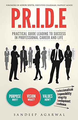 P.R.I.D.E (Practical guide leading to success in proffessional career and life) book cover