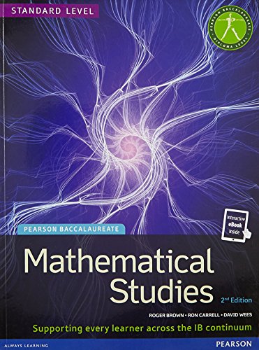 Pearson Baccalaureate Mathematical Studi book cover