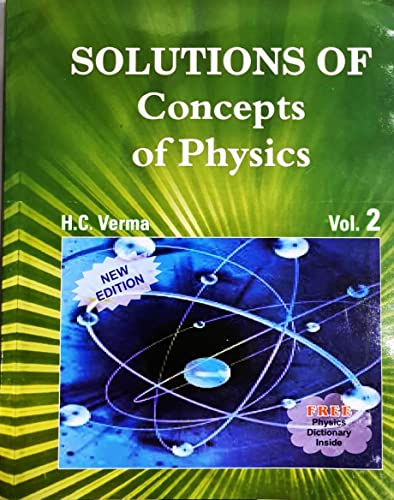 Concept of Physics by H.C Verma Part - I & II with Solutions - Set of 4 Books, Revised and Updated Latest Edition 2026-27