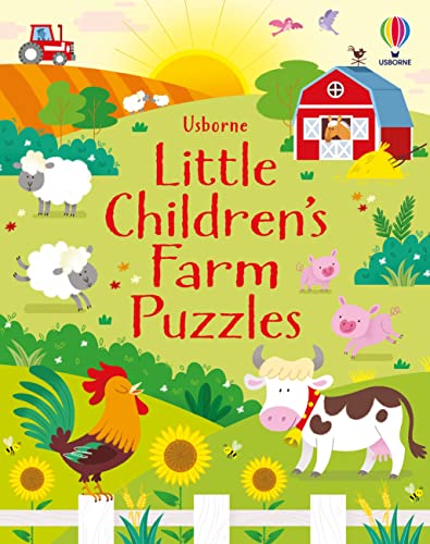 Little Childrens Farm Puzzles book cover