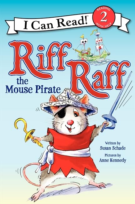 RIFF RAFF THE MOUSE PIRATELevel-2 book cover