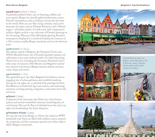 Rick Steves Belgium: Bruges, Brussels, Antwerp & Ghent (Fifth Edition) (Rick Steves Travel Guide)