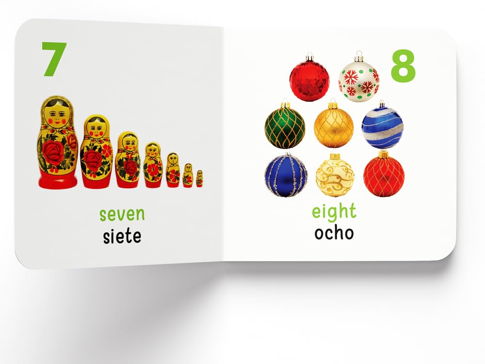 My First Book of Numbers Numeros : My First English Spanish Board Book (English - Español)